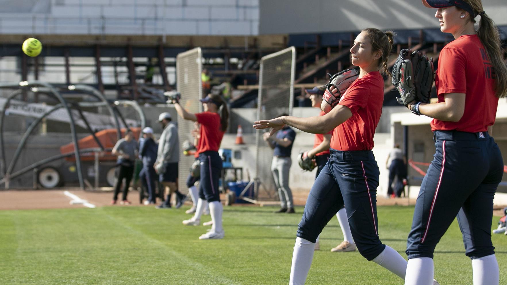 Arizona Wildcats softball team preps for season as stadium gets needed facelift